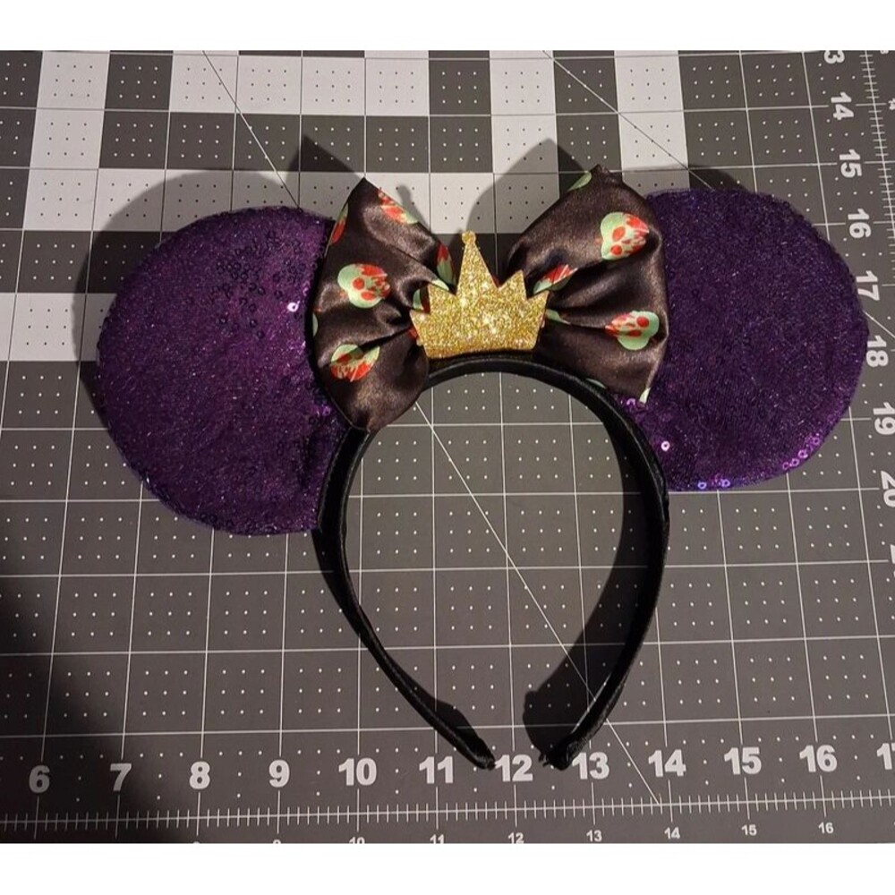 Disney Villains Evil Queen Minnie Mouse Ears Headband Snow White